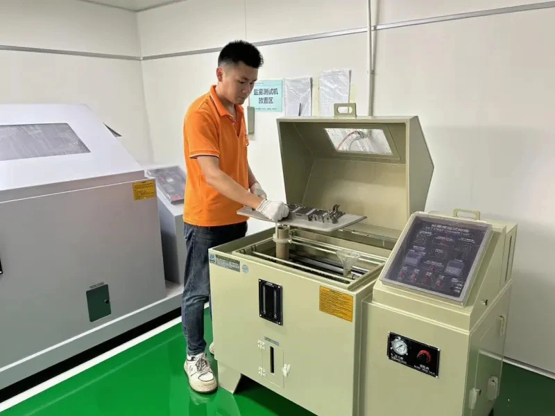 Salt Spray Test for Die-Cast Parts